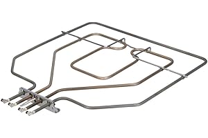 ‎KENEKOS Kenekos - Heizelement 230V 2800W Oberhitze kompatibel mit Siemens Bosch 00470845/470845 | EGO 20.41384.000 Backofen Ofen Grill - Heizspirale Ersatzteil passend für Balay, Constructa, Neff