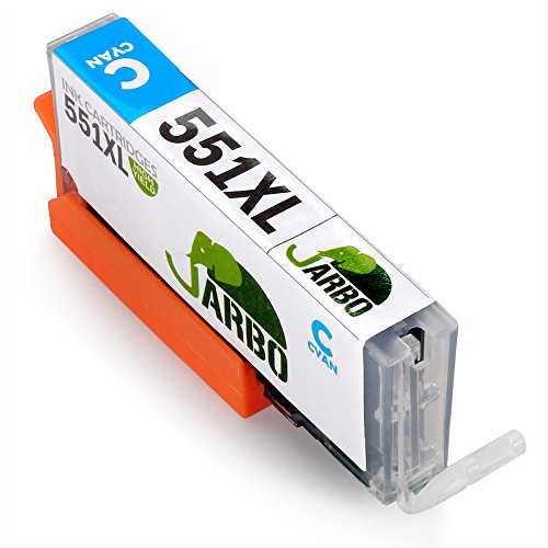 JARBO Kompatibel PGI-550XL CLI-551XL Tintenpatronen Hohe Kapazität kompatibel mit Pixma iP7150 iP8750 MG6350 MG7150 MG7550 (4 PGI-550 Schwarz,2 CLI-551 Schwarz,2 Cyan,2 Magenta,2 Gelb,2 Grau) - 3