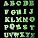 seguryy 1pc Wall Glow In The Dark Stickers Decals For Baby Bedroom Nursery Room Decorating (A9-Letter)