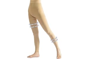 BEISTER Medias de compresión médica para mujeres y hombres, medias de apoyo graduadas de 20-30 mmHg, medias opacas de alta compresión para venas varicosas, edema, vuelo