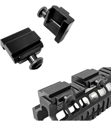 Adaptateur de rail Weaver ou Picatiny 21 mm vers rail 11 mm | Accessoire pour fusils et pistolets. Convertisseur de rail de 22 à 11 mm Adaptateur de rail Weaver ou Picatiny 21 mm vers rail 11 mm | Accessoire pour fusils et pistolets. Convertisseur de rail de 22 à 11 mm