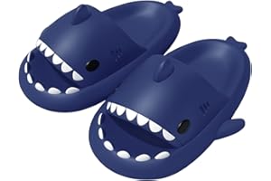 MoneRffi Cloud Shark Slides Damen Hai Hausschuhe Schuhe Unisex Sommer Haifisch Schlappen Herren rutschfeste Badeschuhe Cartoon SharkSoft Badeschuhe Lustig Slippers