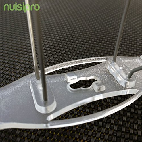 Nuisipro Vogelabwehr, Stachelgerüst, 1 Meter, gegen Tauben/Möwen/Spatzen, sehr effizient - 4