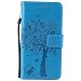 Produktbild Nancen Compatible with Handyhülle Sony Xperia M4 Aqua (5,0 Zoll) Flip Schutzhülle Zubehör Lederhülle mit Silikon Back Cover PU Leder Handytasche Etui Schale