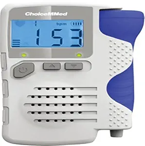 Choicemmed MD800C5 Fetal Doppler (White/Blue)