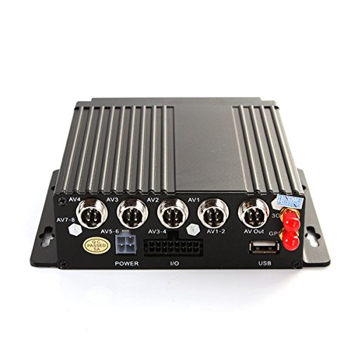 Wen&Cheng 4CH Mobile AHD DVR 3G GPS Wifi Realtime Video/Audio Surveillance Recorder with Remote Controller for Bus Car Vehicle Security