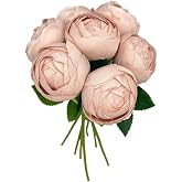 Nettenevime Yapay &Ccedil;i&ccedil;ek 10lu Pudra Pembe Şakayık Demeti Ereng&uuml;l Gelin Buketi &Ccedil;i&ccedil;eği