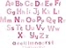 FunToSee Girl's Alphabet Nursery Wall Stickers (Pink)