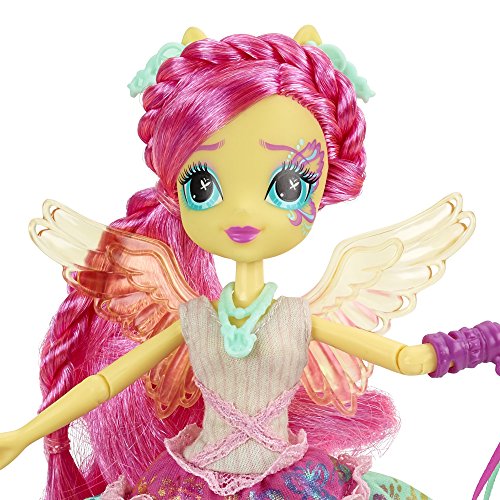 My Little Pony Equestria Girls Rainbow Rocks Fluttershy Rockin Hairstyle Doll