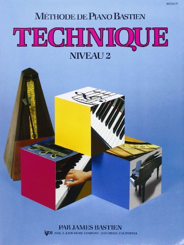 Download Bastien James Methode De Piano Bastien Technique Niveau 2 Pf Bk French