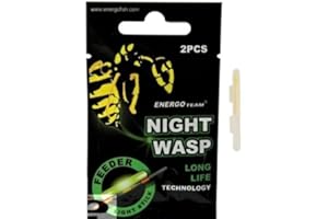 ENERGOFISH Energo Team Night Wasp Feederknicklicht SS Feederrute Feederspitze Feederknicklicht Knicklicht Feeder Knicklicht Feeder Knick Licht