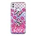 Produktbild Miagon Flüssig Hülle für Huawei Honor 10 Lite/P Smart 2019,Glitzer Weich Treibsand Handyhülle Glitter Quicksand Silikon TPU Bumper Schutzhülle Case Cover-Rosa Schmetterling