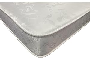 W WILSON BEDS A LUXURY YOU CAN AFFORD Wilson Beds - Kids 4" (10cm) Deep Firmer All Reflex Foam Mattress (White, European Single 90 x 200cm)