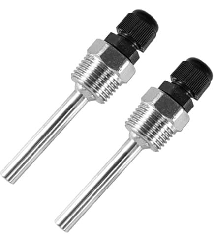 1/2" - Manchon De Plongée En Acier Inoxydable 304 Avec Vis De Blocage De 30, 50, 100, 200, 300, 400, 500 Mm - Pour Thermocouple Domestique (50 Mm