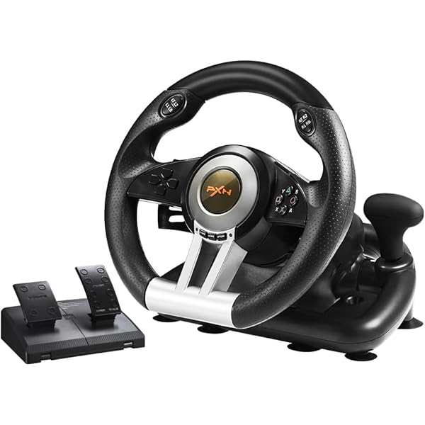 PXN V9 PC Game Racing Wheels,270°/900°Steering Wheel Gaming for PC