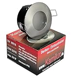 Aussenmaß ca. 85 mm / Lochmaß 68 mm (passt aber auch in Lochausschnitte von 68 - 78 mm) / Einbautiefe ca 75 mm