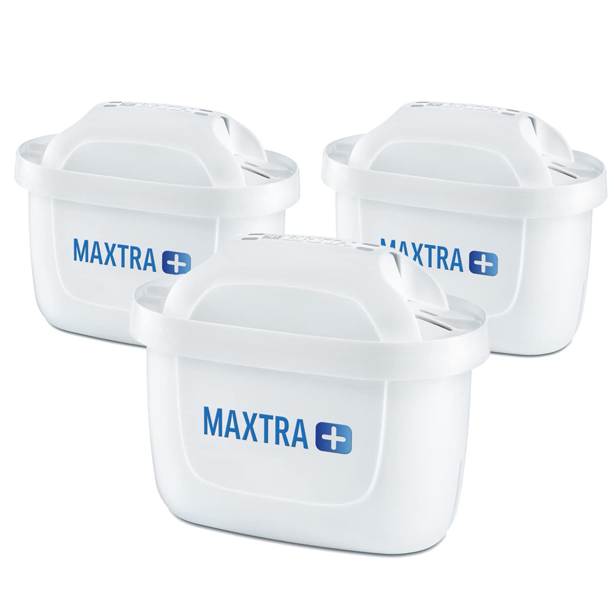 BRITA MAXTRA+ Water Filter Refill Cartridge: German Engineered, MicroFlow Technology, Pack of 3