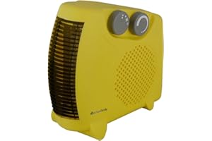 Melchioni Family HOTTY PLUS, radiateur à 3 vitesses, 2 réglages d'air chaud, 1 réglage d'air froid, thermostat réglable, arrêt automatique, protection contre la surchauffe, 2000 W