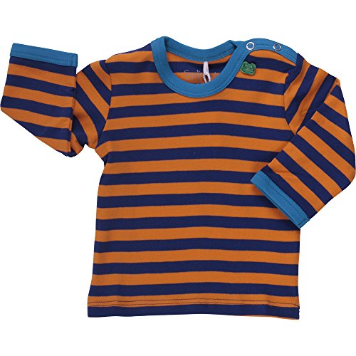 Fred's World by Green Cotton Baby Boys Stripe T Shirt, Blue (marine 019395301), 6-12 months (Manufacturer size: 80)
