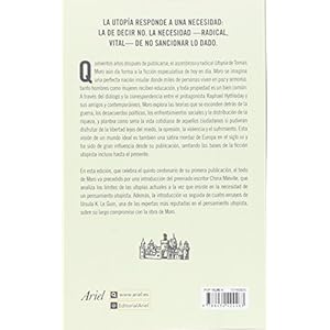 Utopía: Con textos de Ursula K. Le Guin. Introducción de China Miéville (Ariel)