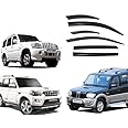 Auto Royal Unbreakable Car Window Door Visor/Rain Guard/Wind Deflector Compatible for (Mahindra Scorpio Classic)