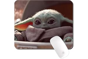 ERT GROUP Oryginalna i oficjalnie licencjonowana przez Star Wars podkĹ‚adka pod mysz, wzĂłr Baby Yoda 021, podkĹ‚adka antypoĹ›lizgowa komputerowa, prostokÄ…t 220mm x 180mm