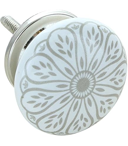Infinity Decor Porcelain Door Knob – Mortice Lock Knob In Ivory Crackle, Polished Chrome, Or Bronze, 65mm Rose, Pair With Fixings - View #7