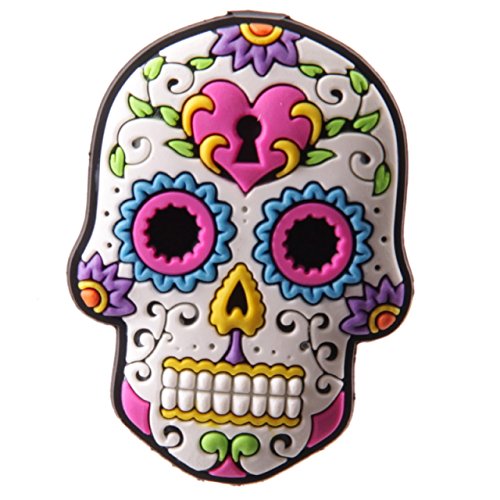 Kühlschrank Magnet Tag der Toten 4er Set Totenkopf Küchen Memo Soft Memo Soft Pinnwand - 4