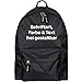 Produktbild Rucksack mit Individuellem Druck - Vorderseite - (Anpassung von Text, Schriftart, Schriftfarbe, Artikel Farbe) - personalisiert - Wunschtext
