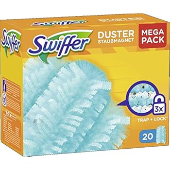 20 Tucher 2er Pack Swiffer Staubmagnet Nachfuller Wert Sc Com Br