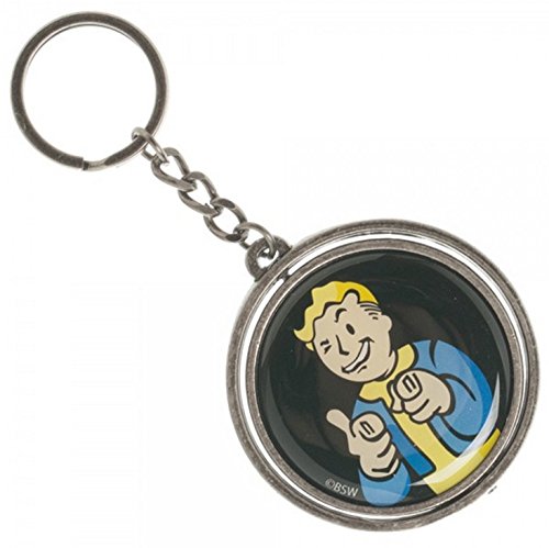 Preisvergleich Produktbild Fallout 4 Nuka Cola / Vault Boy Spinner Keychain