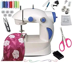 Vivir Ming Hu Multi Funtional Mini Sewing Machine for Home with Accessories (2018 Model)