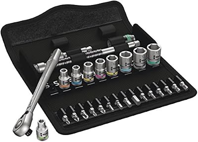 Wera 5004018001 8100 SA 8 Zyklop Set de Vissage 1/4" 5-13 mm