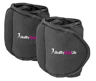 Stronger Co. Lot De Poids Chevilles Réglables Stronger | Équipement De Fitness Professionnel À La Maison Pour Femmes Mollets Et Fessiers | 2 Manchettes 2 x 1 Kg En Néoprène