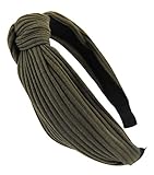 axy HR34 Stoff Haarreif mit Schleife-Vintage-Wunderschön Stirnband Haarschmuck (Oliver)