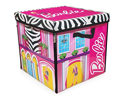Mattel A1465XX - La casa dei sogni di Barbie, scatola con cerniere, da trasformare in piano di gioco
