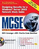 Image de McSe Designing Security for a Windows Server 2003 Study Guide: Exam 70-298