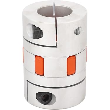 5 Accoppiatori Flessibili Per Albero 6,35mm A 8mm - Per Motori, Encoder E CNC - Foto 2