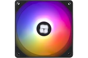 Thermalright TL-C12C-S 120mm Wentylator CPU 120 mm, ARGB, wentylator do obudowy, 4-pinowy PWM, cichy wentylator komputerowy z łożyskiem S-FDB, wentylator do 1550 obr./min