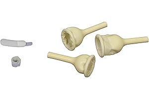 TOPMED ETS 25-Units Rubber Urinal Bag Male External Catheters | Condom Catheters Single use (Large 30 mm 1.2 Inches)