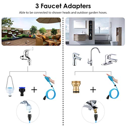 Petacc-Outil-de-Bain-pour-Chien-Brosse-de-Bain-pour-Animal-de-Compagnie-Accessoire-de-Douche-avec-3-Adaptateurs-de-Robinet-Compatible-Avec-la-Baignoire-et-le-Jardin-Extrieur