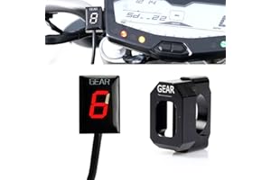 GENERIC 1-6 Velocidad Indicador de marchas Digital LED, medidor de pantalla para Yamaha FZ6 FZ6R FZS600 FZS1000 Fazer XJ6 YZF-R6 R6S R1 FZ8 FZ1 FZ1N TDM900 FZ400 XT660 MT-03 MT01 Xjr400 Ys250