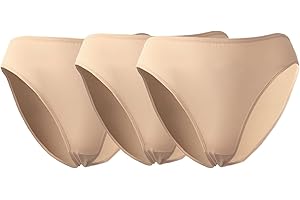 Holimaid Girls Knickers for Dance Ballet Underwear High Cut Cotton Breathable Seamless Comfortable Underwear for Active Lifestyles