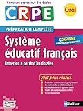 Système éducatif français - Préparation à l'épreuve orale