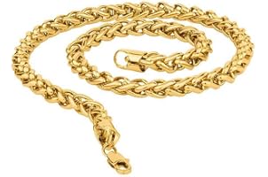 Brado Jewellery Gold Plated Stainless Steel Chain For Boys and Man