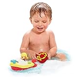 TOMY Wasserspielzeug „Ferngesteuertes Feuerwehrboot“ mehrfarbig – hochwertiges Kinderspielzeug – Spielzeug Boot ferngesteuert für großen Badespaß für Kinder – ab 12 Monate - 3