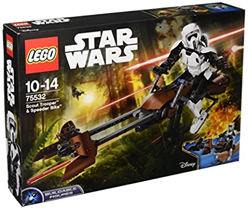 Lego Star Wars – Scout Trooper & Speeder Bike – 75532 – Jeu de Construction