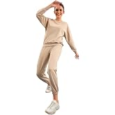 TOMMY LIFE TOMMYLIFE Basic Pamuklu O Yaka Oversize Lastik Pa&ccedil;a Eşofman Takımı, T07BY-95287