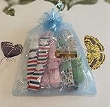 6 Stück Schnullerketten mit Clip Verstellbare Länge mit Druckknopf - 7