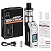 Produktbild E Zigarette Starterset THORVAP® Triton TC 50W Akku Top Refill 2ml / 0.5ohm Luftfluss Kontrolle E Zigarette Verdampfer Tank TC-Modus (100 -315 / 200 -600) / VW-Modus (7W-50W) E Zigarette Kein Nikotin (Schwarz)